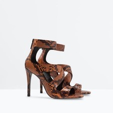 SANDALES A TALON MARQUE ZARA WOMAN