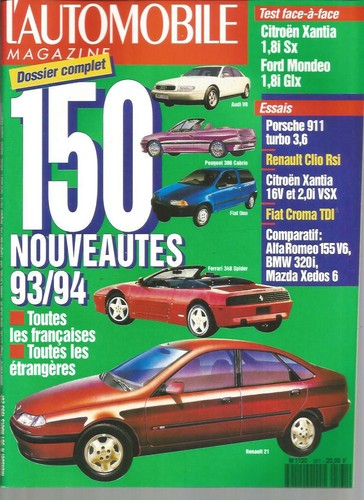Automobile magazine 561 - l'automobile, n°561