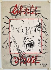 Affiche JEAN BAZAINE 1968 ORTF