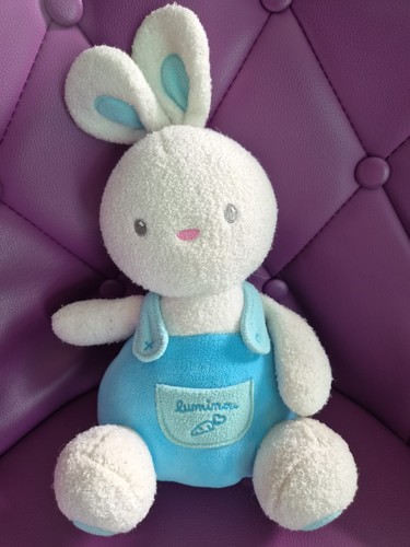 Doudou peluche luminou lapin - peluche,