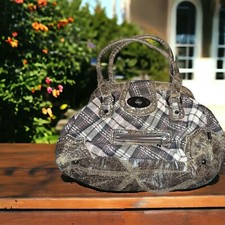 Sac À Main Vintage Lollipops Marron - Style Rétro Chic