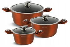 6 pièces ensemble casserole