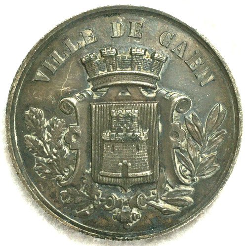 Medaille argent ville - medaille, de
