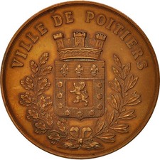 France, Medal, Poitiers City