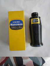 ancienne bouteille d'encre Waterman , jif