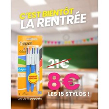 Lot de 5 Blisters de 3 Crayons