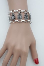 Bracelet Femme Ethnique Argent