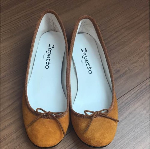 Repetto shoes mustard - mustard, women's