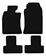 Tapis de sol en velours noir pour Mini Cooper R52 année 2004-2008 set 4 pièces