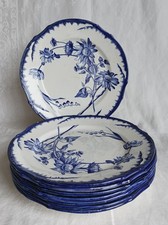 8 assiettes anciennes Creil &