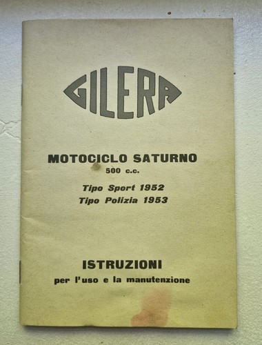 Gilera saturno 500cc moto - gilera,