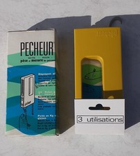 Peson Pêche vintage 3 en 1 pèse mesure dégorgeoir poisson marque Pécheur Mabo