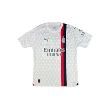 Maillot football vintage AC Milan #20 Kalulu extérieur saison 2023-2024