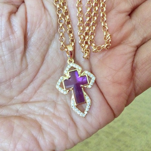 Collier croix - collier,
