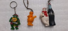 Figurine Porte Clés  CASIMIR+COCA COLA+TORTUE NINJA+ Pvc 