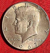 ARGENT: HALF DOLLAR - KENNEDY - 1867. SUPERBE.