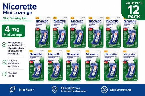 Lot nicorette 4mg mini - of,