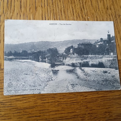 Ancienne cpa anduze vue du - -,