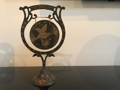 Large solid brass gong made - solid,