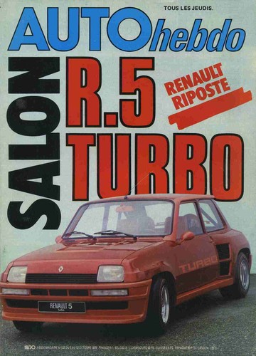 Auto hebdo 133 10 - hebdo, 05/10/1978
