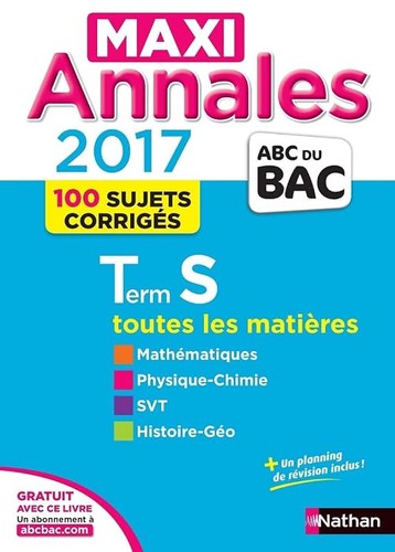 Maxi annales abc - abc, bac