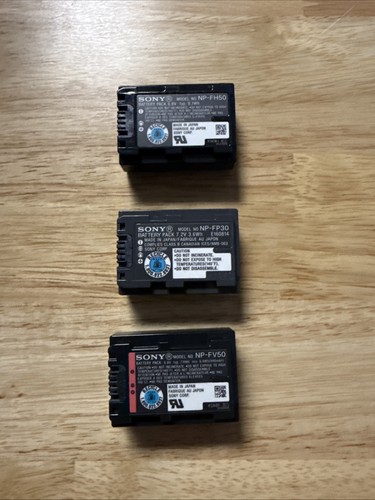 Sony oem camcorder - battery, lot