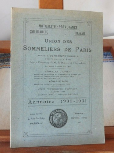 Union des sommeliers paris - sommeliers,