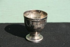 coquetier ancien en argent Boulenger.