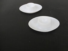 COQUETIERS EN PLASTIQUE BLANC