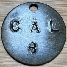 JETON D’ATELIER OUTILLAGE C A L 8 (1263)