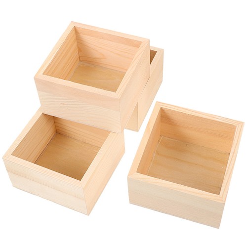 Pcs boîte bois coffret bacs - pcs,