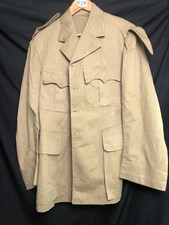 Original WW2 Armée Britannique Kd Kaki Drill Chemise Veste - 102cm Coffre