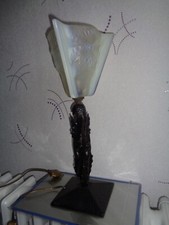 LAMPE DE BUREAU PIED EN FER