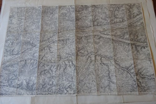 Carte etat major - xixè,