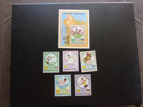 Haute volta lot - lot, timbres