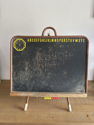 Ancien tableau noir ardoise - ancien,