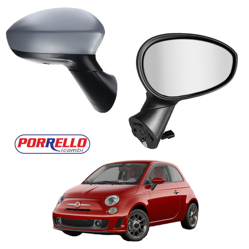 Miroir rétro dip fiat 500 - rétro,