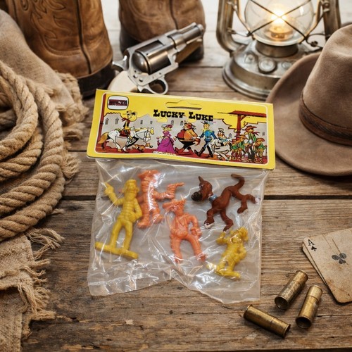 Figurines vintage lucky luke - lucky,