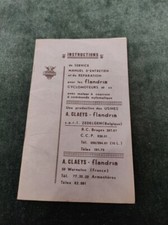 FLANDRIA CYCLOMOTEURS Moteurs