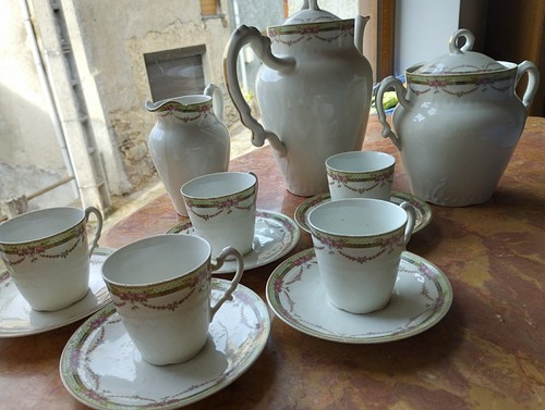 Service café porcelaine - service, À