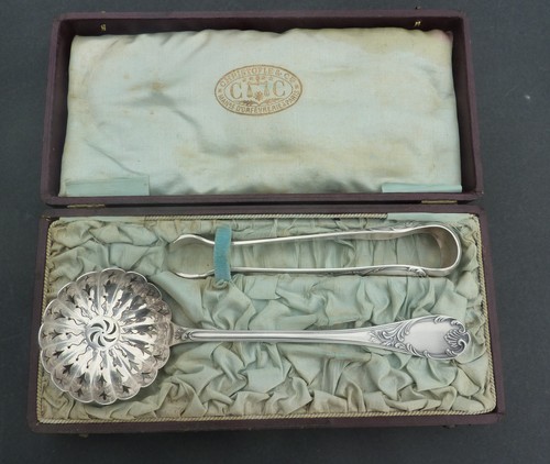 Coffret sucre christofle - sucre,