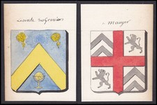 19E Siècle Comte Graviers