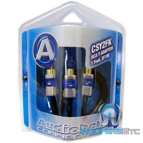 Audiobahn csy2fk rca y - rca, 2f