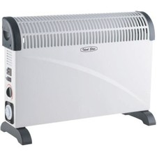 Convecteur Thermique Ventilato Et Minuteur Poêle Éléctrique 3 Section 750, 1250,