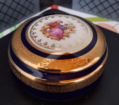 Bonbonnière porcelaine de - bonbonnière,
