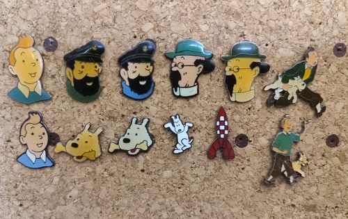 Lot pin tintin milou - pin's,