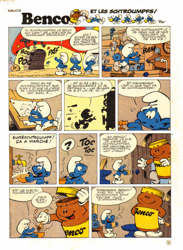 Pub benco les schtroumpfs - ",