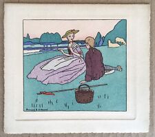 Gravure Ancienne Pochoir