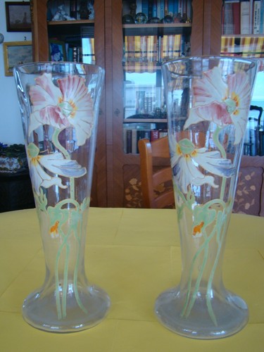 Très belle paire - de, vases