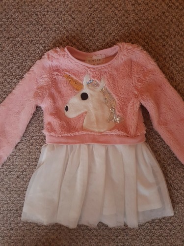 Robe licorne tutu rose - , fausse